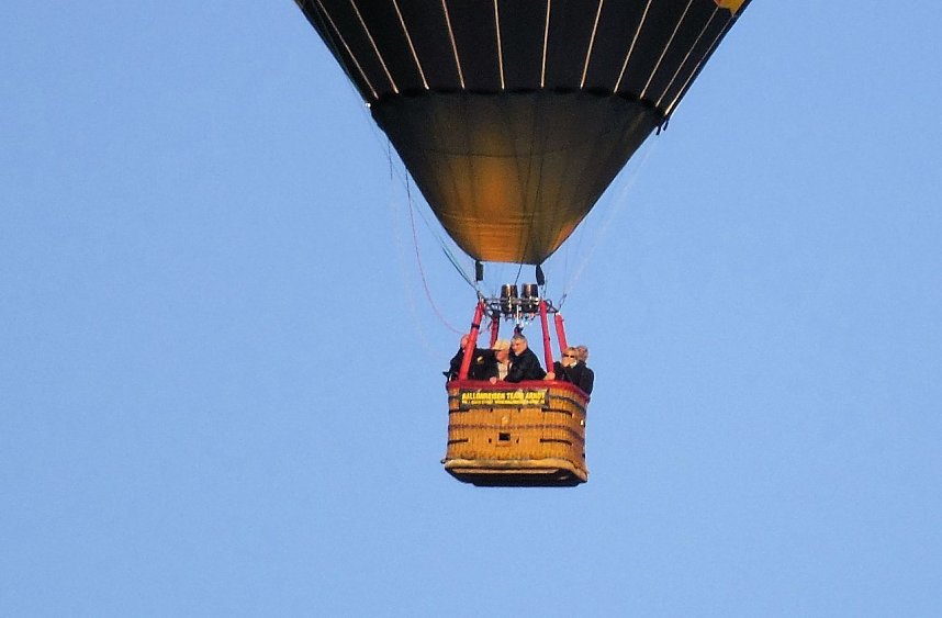 Hei&szlig;luftballon &uuml;ber Nordhausen 