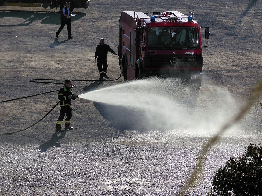Arbeiten auf dem August Bebel Platz