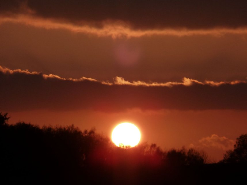 Die Sonne geht unter