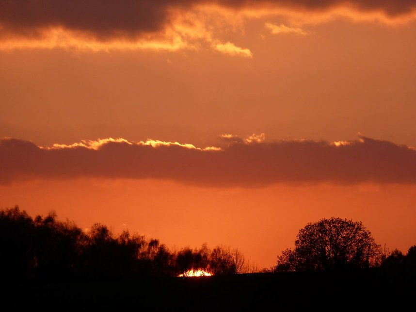 Die Sonne geht unter