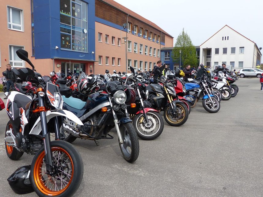 Biker-Aktionstag auf dem Petersberg