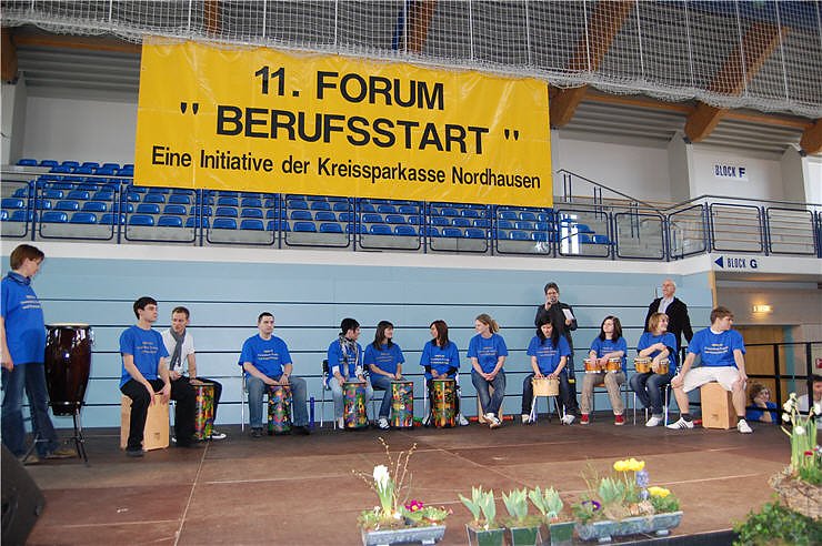 NNZ-City Scout on Tour.11.Forum Berufsstart Nordhausen