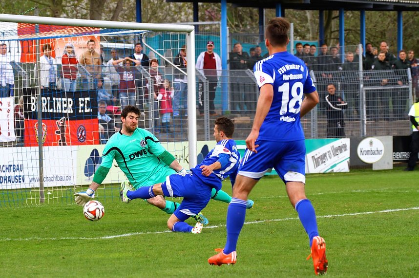Wacker Nordhausen gegen BFC Dynamo 0:0
