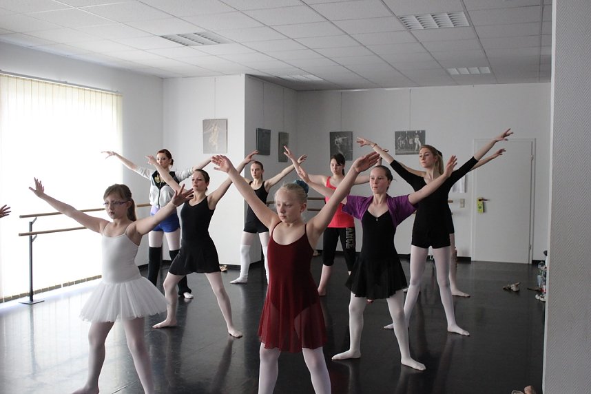 Workshop mit Ballettdirektorin