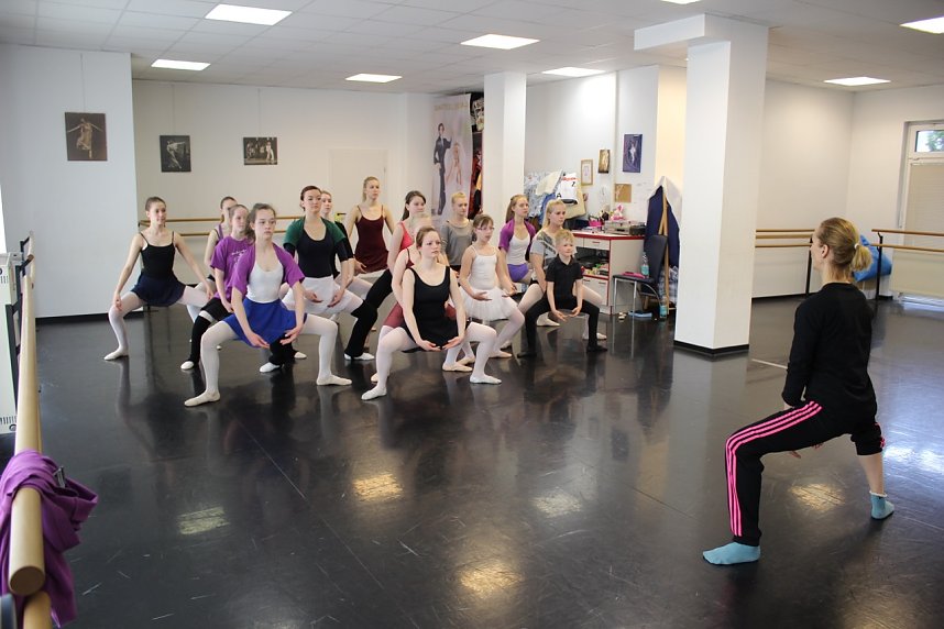 Workshop mit Ballettdirektorin