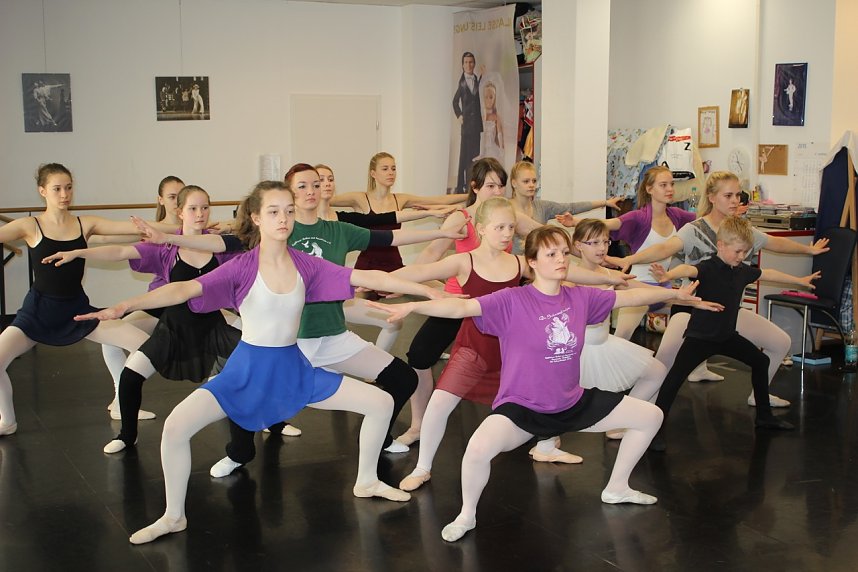 Workshop mit Ballettdirektorin