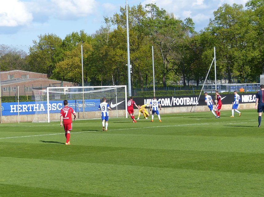 Herthas U23 gewinnt gegen Wacker