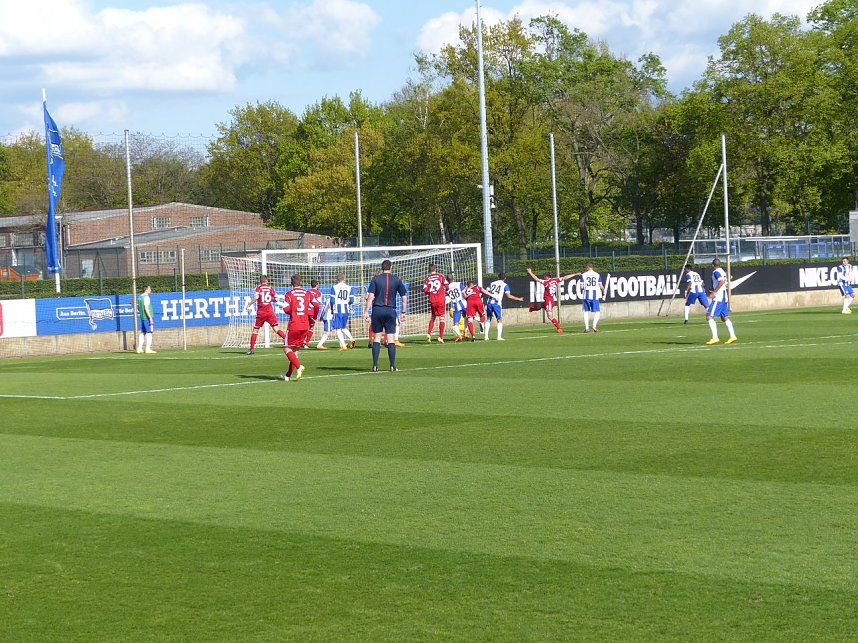 Herthas U23 gewinnt gegen Wacker