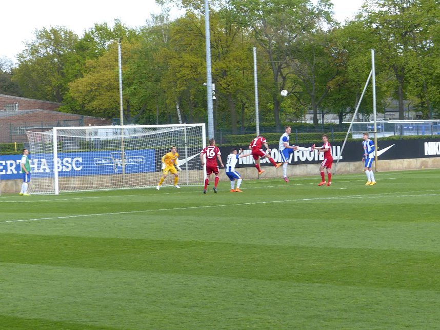 Herthas U23 gewinnt gegen Wacker