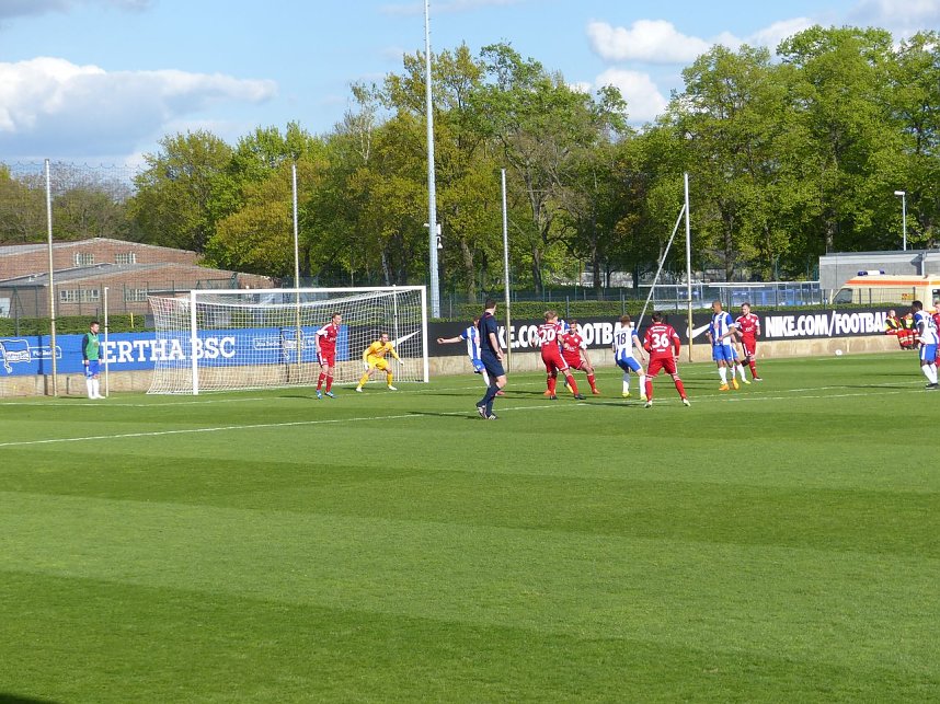Herthas U23 gewinnt gegen Wacker