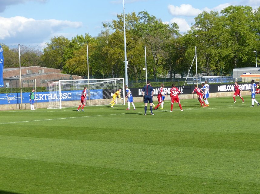 Herthas U23 gewinnt gegen Wacker