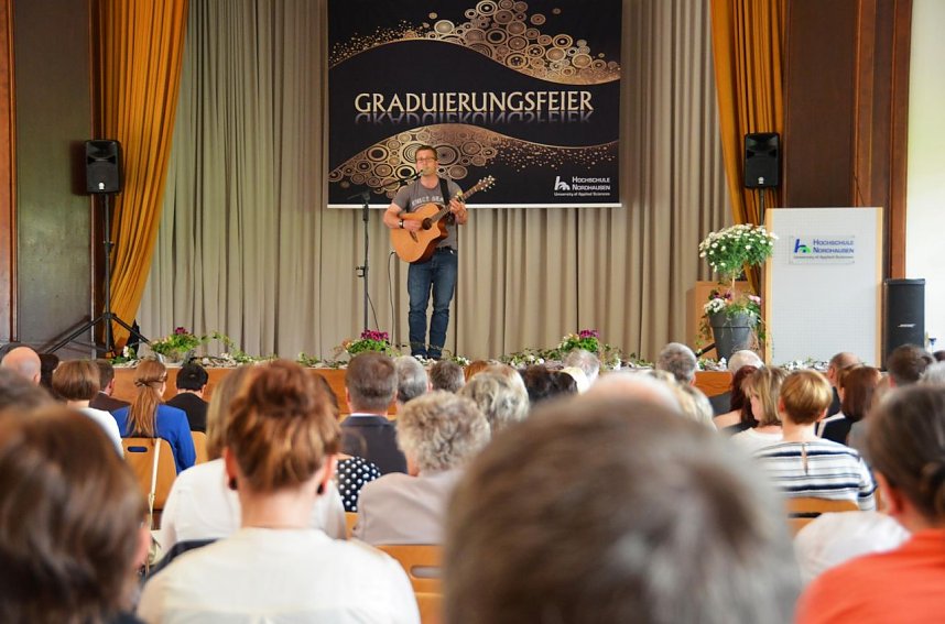 Graduierung an der Hochschule Nordhausen