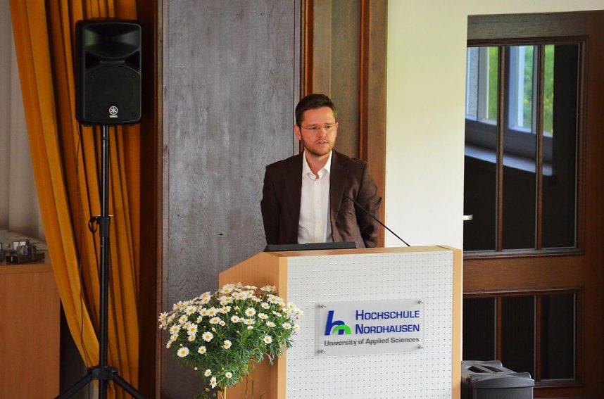 Graduierung an der Hochschule Nordhausen