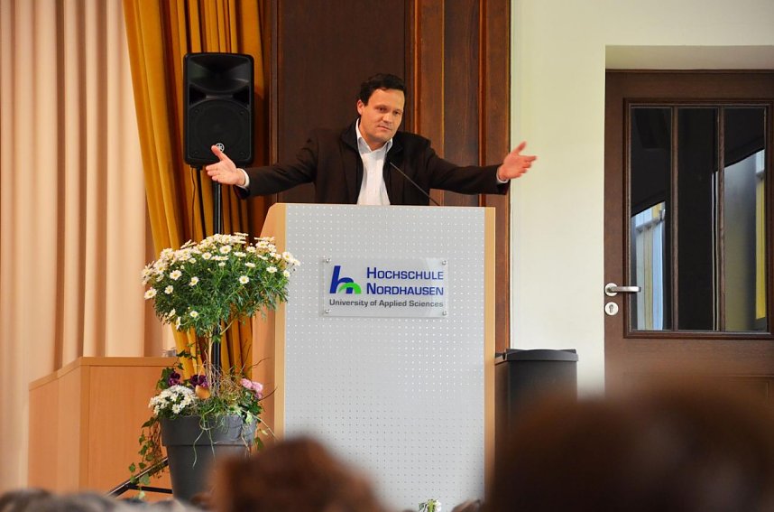 Graduierung an der Hochschule Nordhausen