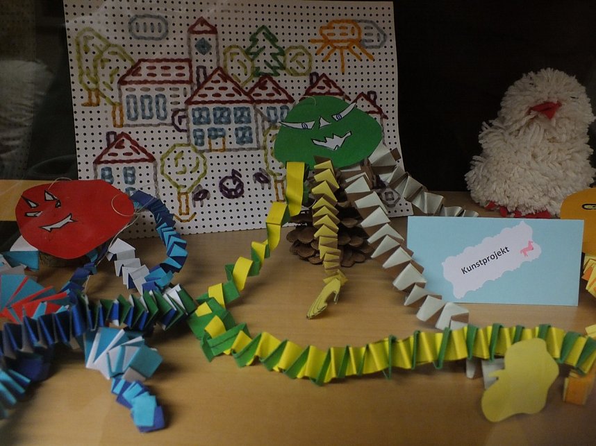 Junge Kunst in der Bleicher&ouml;der HELIOS-Klinik