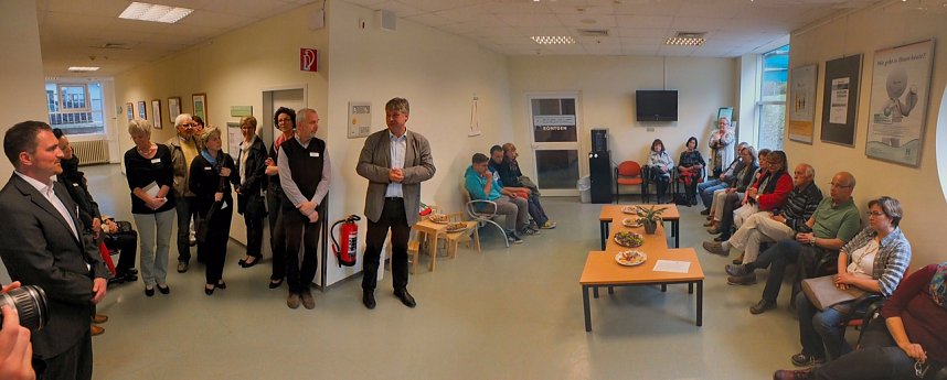 Junge Kunst in der Bleicher&ouml;der HELIOS-Klinik