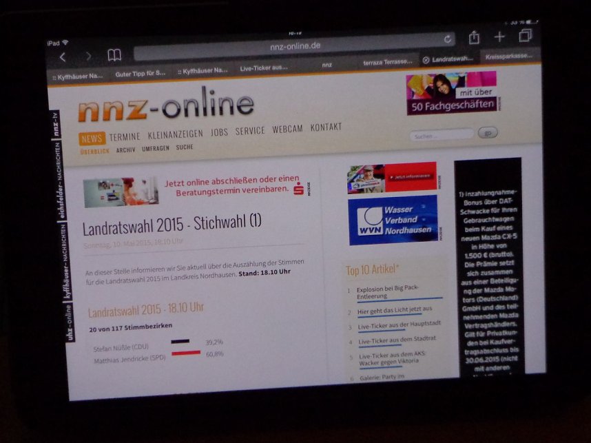 Party der SPD in Alt Nordhausen