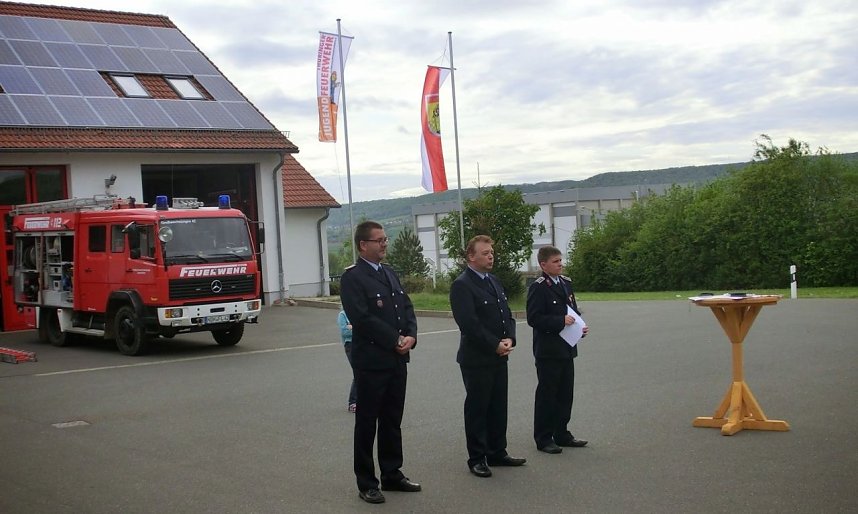 Feuerwehrnachwuchs wird ausgebildet