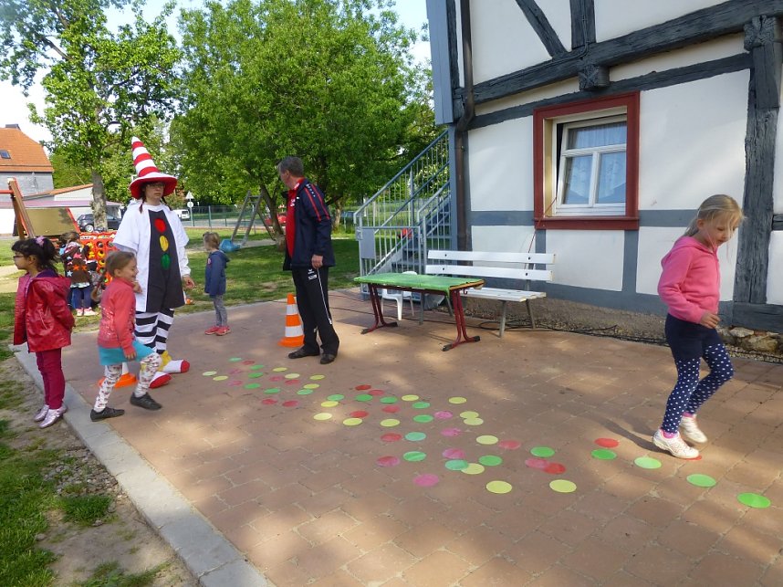 Verkehrssicherheitstag an der Kindertagesst&auml;tte Sonnenhof in Ellrich