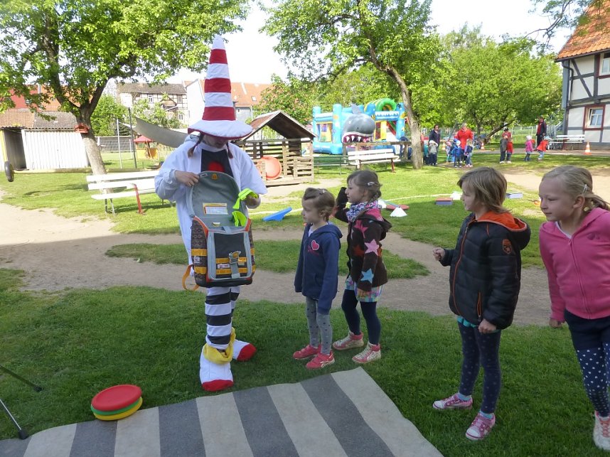 Verkehrssicherheitstag an der Kindertagesst&auml;tte Sonnenhof in Ellrich