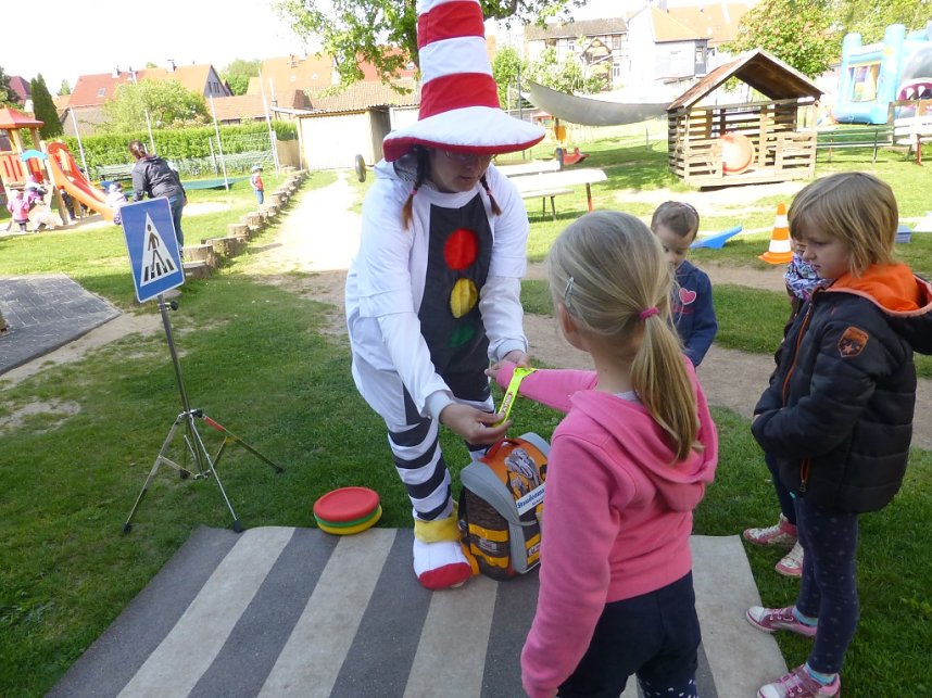 Verkehrssicherheitstag an der Kindertagesst&auml;tte Sonnenhof in Ellrich