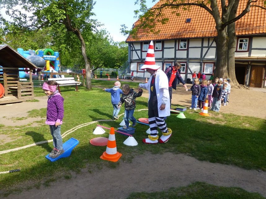 Verkehrssicherheitstag an der Kindertagesst&auml;tte Sonnenhof in Ellrich