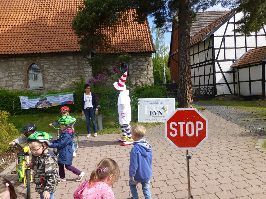Verkehrssicherheitstag an der Kindertagesst&auml;tte Sonnenhof in Ellrich