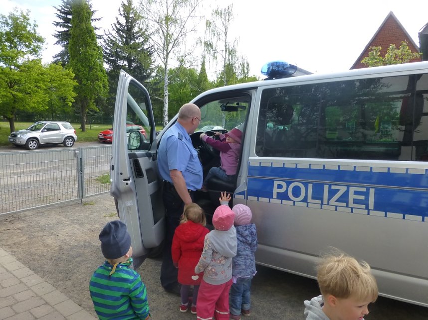 Verkehrssicherheitstag an der Kindertagesst&auml;tte Sonnenhof in Ellrich