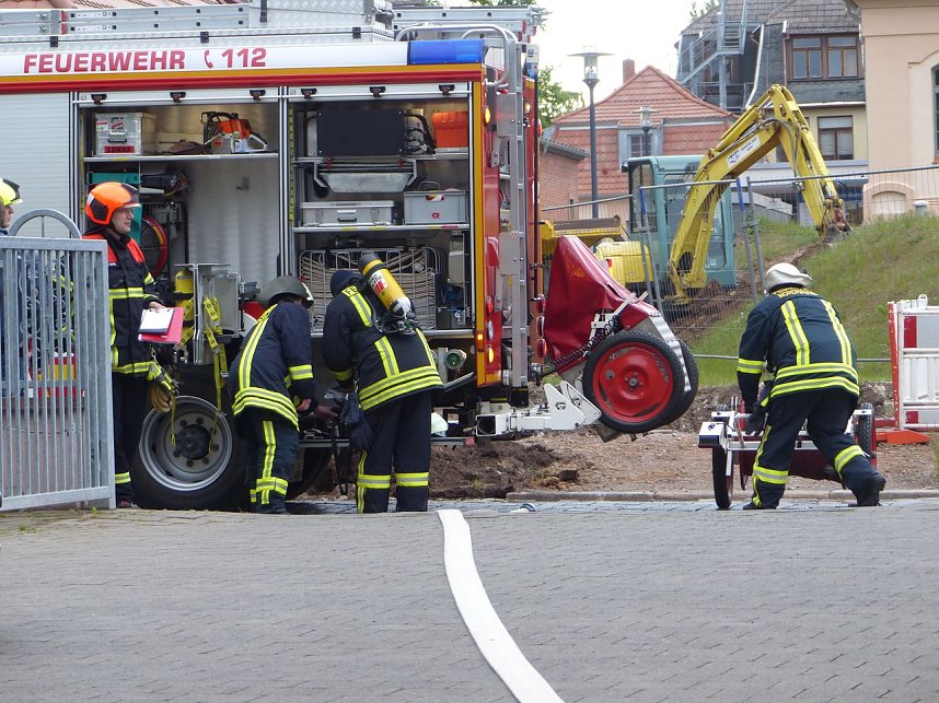 &Uuml;bung f&uuml;r Wehren aus Mitte und Krimderode