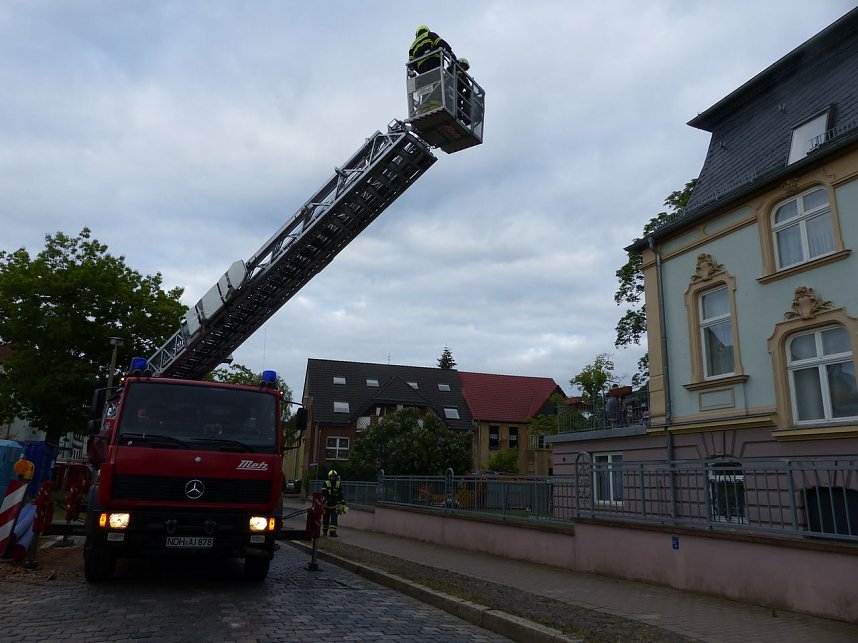 &Uuml;bung f&uuml;r Wehren aus Mitte und Krimderode