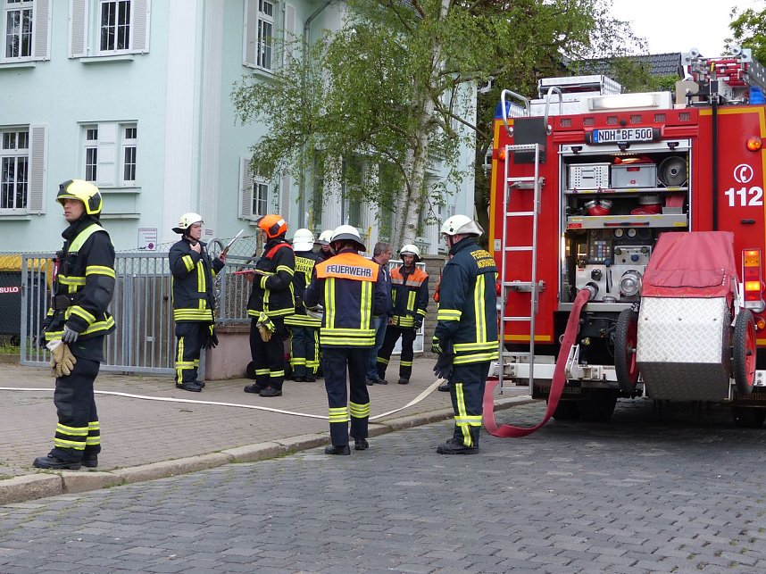 &Uuml;bung f&uuml;r Wehren aus Mitte und Krimderode