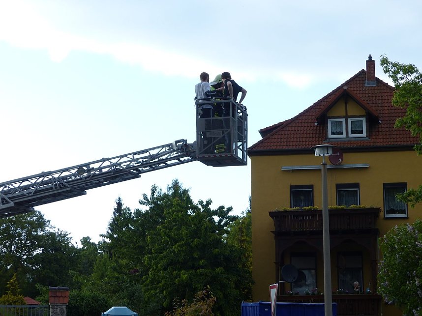 &Uuml;bung f&uuml;r Wehren aus Mitte und Krimderode