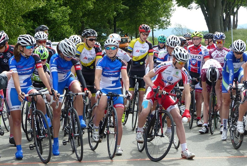 Nordh&auml;user Radsportler beim 1. Eichsfelder Radsporttag in Esplingerode