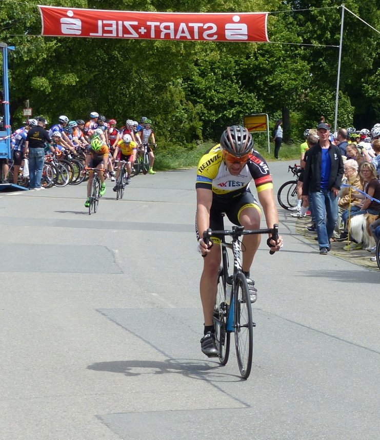 Nordh&auml;user Radsportler beim 1. Eichsfelder Radsporttag in Esplingerode