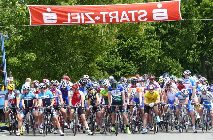 Nordh&auml;user Radsportler beim 1. Eichsfelder Radsporttag in Esplingerode