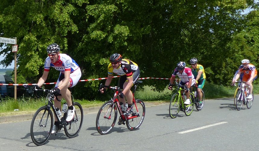 Nordh&auml;user Radsportler beim 1. Eichsfelder Radsporttag in Esplingerode