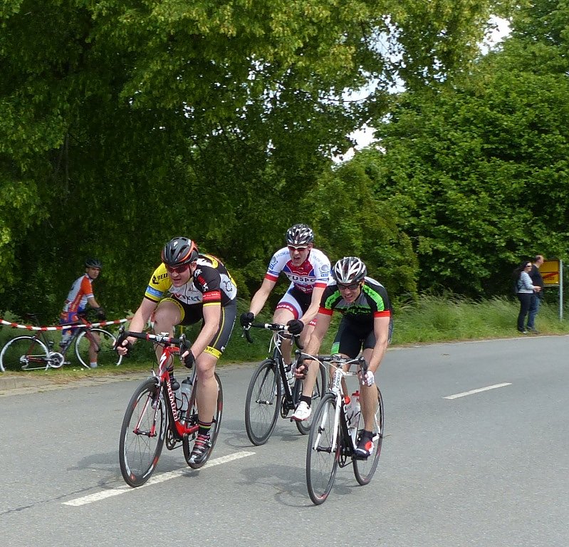 Nordh&auml;user Radsportler beim 1. Eichsfelder Radsporttag in Esplingerode