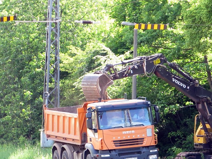 Gleisbau in Wolkramshausen