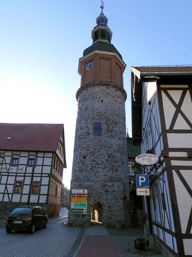 Peter Blei unterwegs in Stolberg