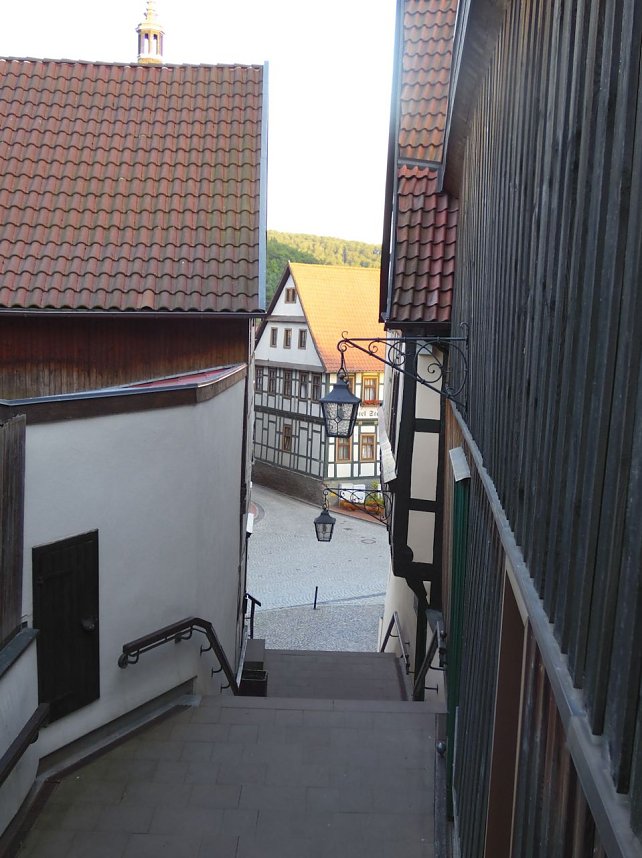 Peter Blei unterwegs in Stolberg