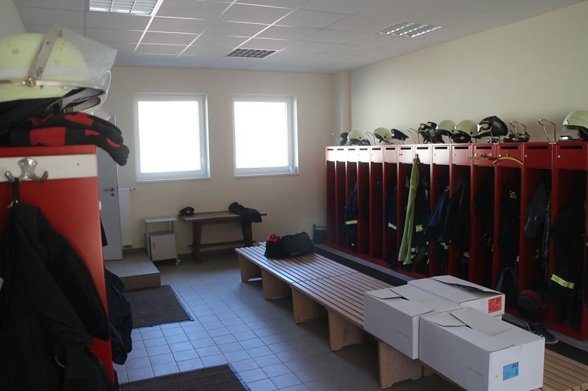 Die Kameraden der Sundh&auml;user Feuerwehr k&ouml;nnen sich nach langem warten endlich &uuml;ber ihr neues Ger&auml;tehaus freuen