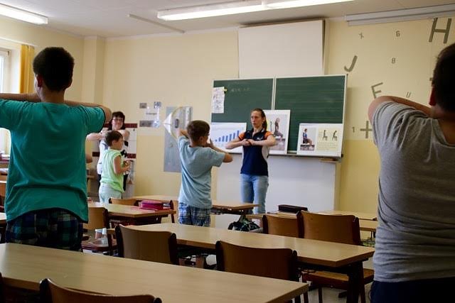 Aktive Pause an Ellricher Schule