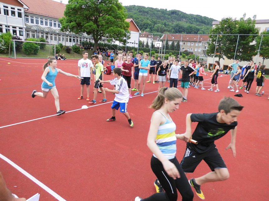 Sportfest am Schiller-Gymnasium