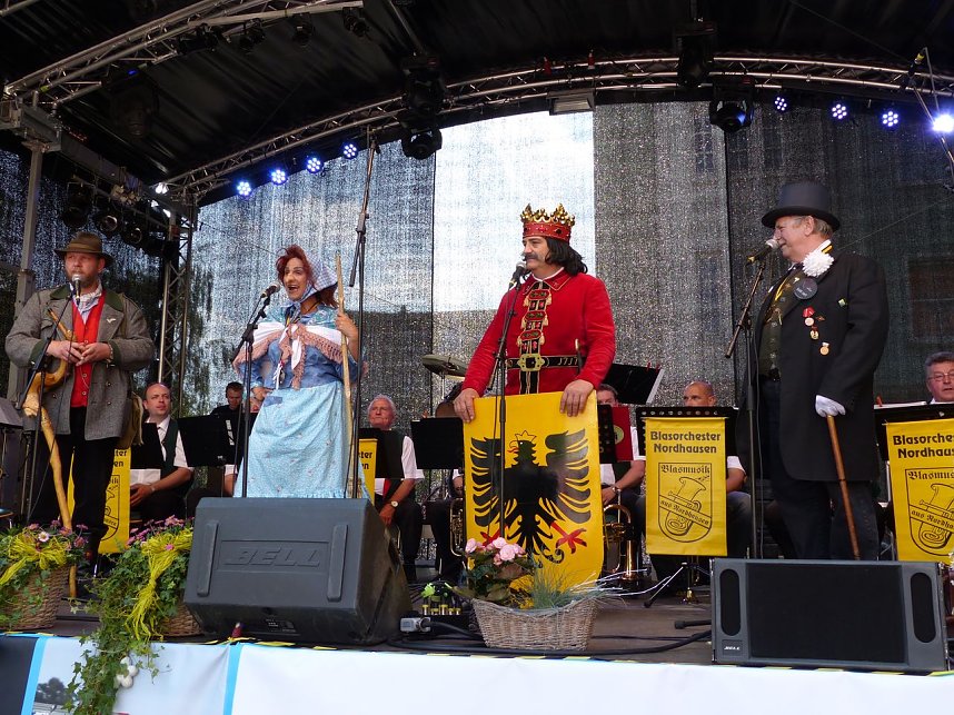 Das 47. Rolandsfest in Nordhausen ist er&ouml;ffnet