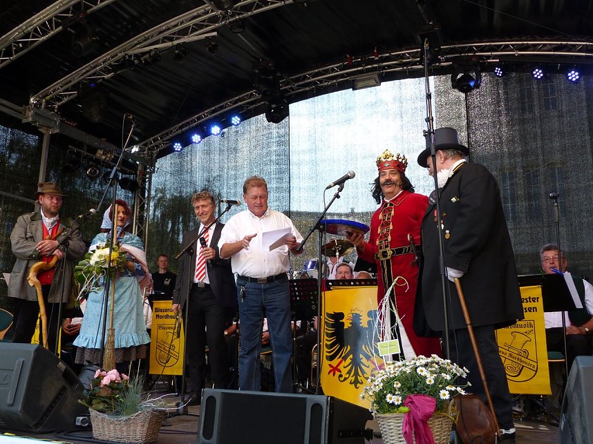 Das 47. Rolandsfest in Nordhausen ist er&ouml;ffnet