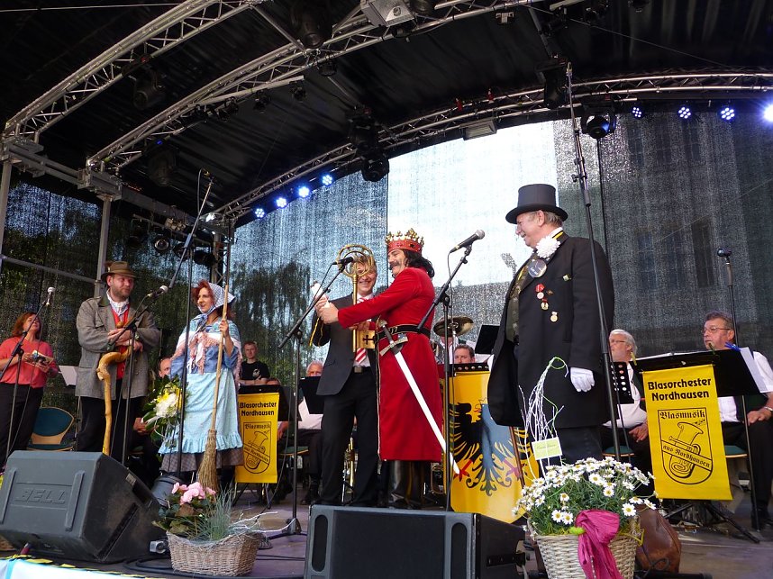 Das 47. Rolandsfest in Nordhausen ist er&ouml;ffnet