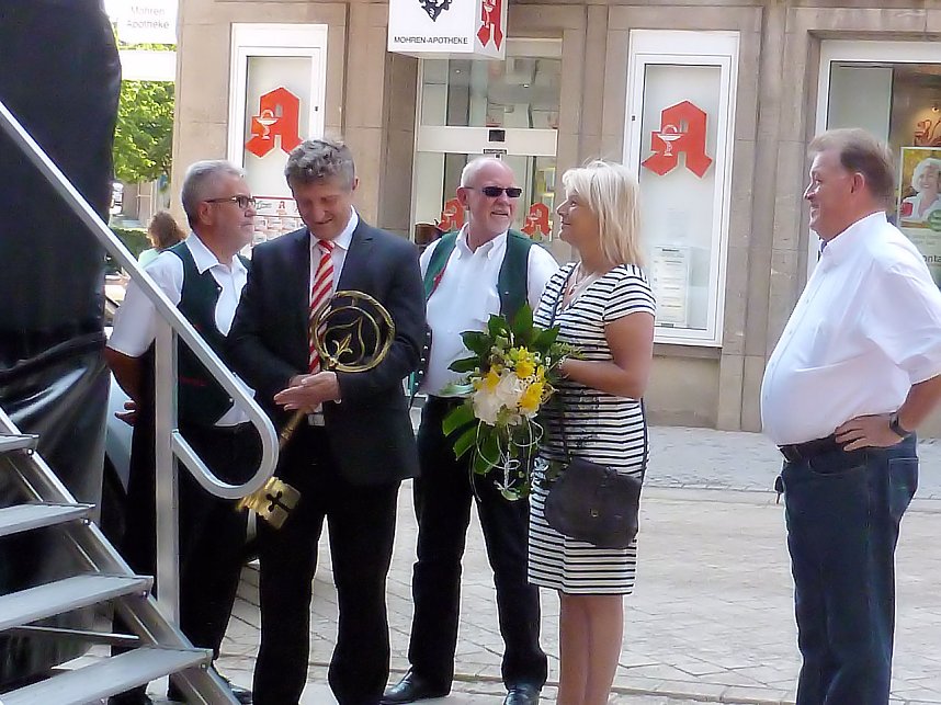 Das 47. Rolandsfest in Nordhausen ist er&ouml;ffnet