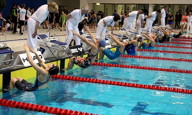 Maxi und Emma Schorcht bei den Jahrgangsmeisterschaften