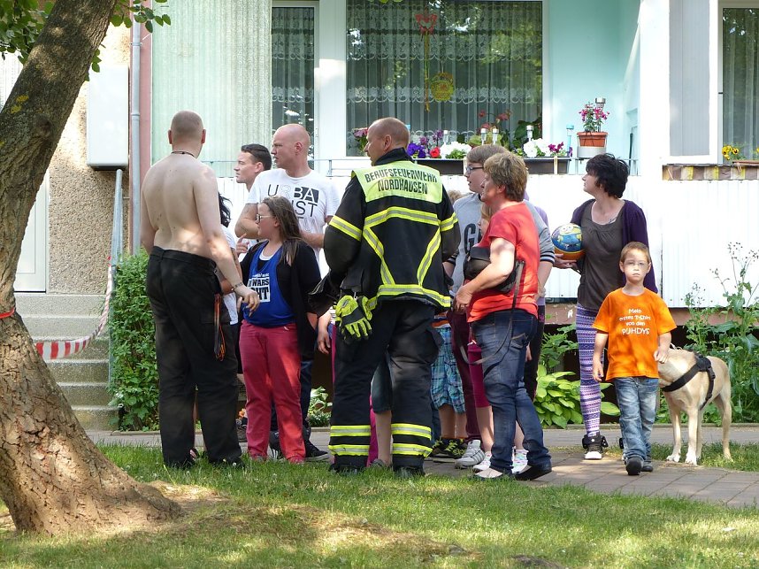 Explosion am Zuckerweg