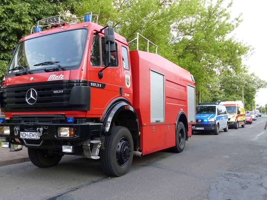 Explosion am Zuckerweg